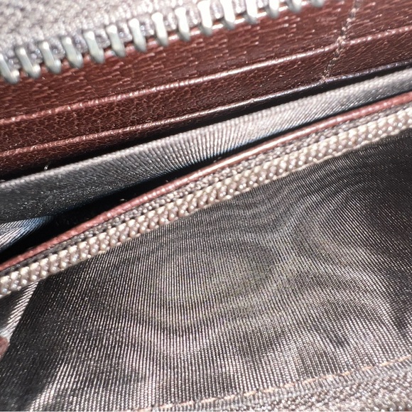 Authentic GG Gucci long zipper wallet with box and dusty! - Picture 10 of 12